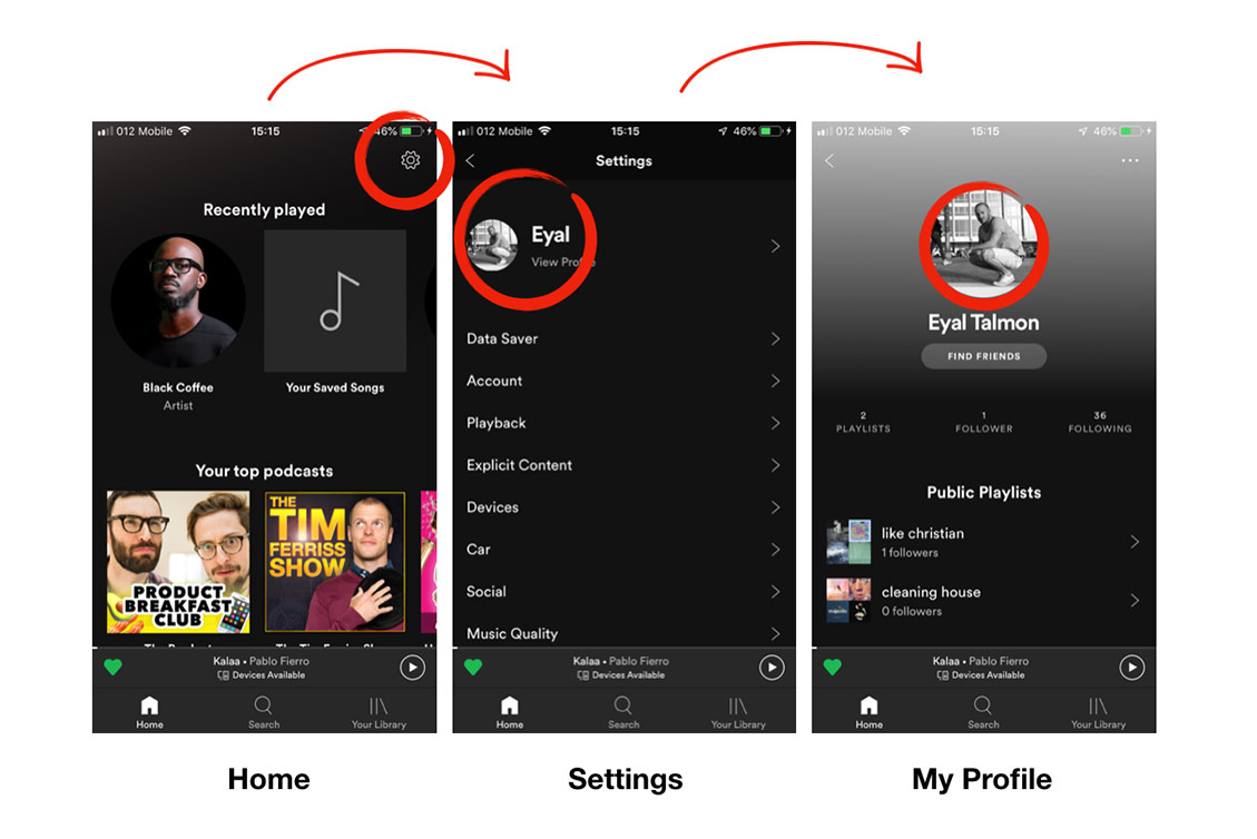 Spotify - UI/UX Design Case Study